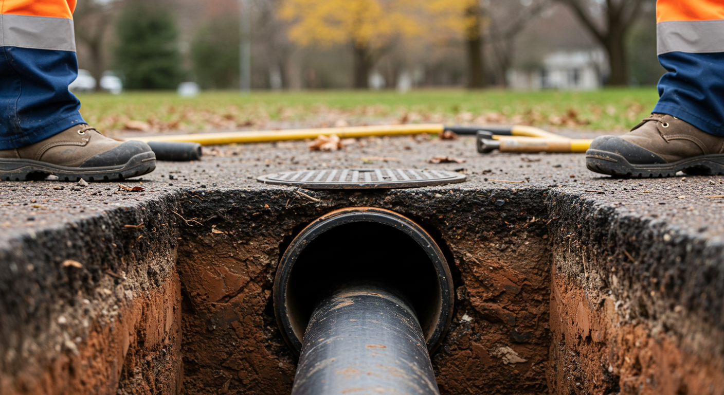 sewer line repairment, avoid bad sewer smelling, keep the water flow, damaged pipelines