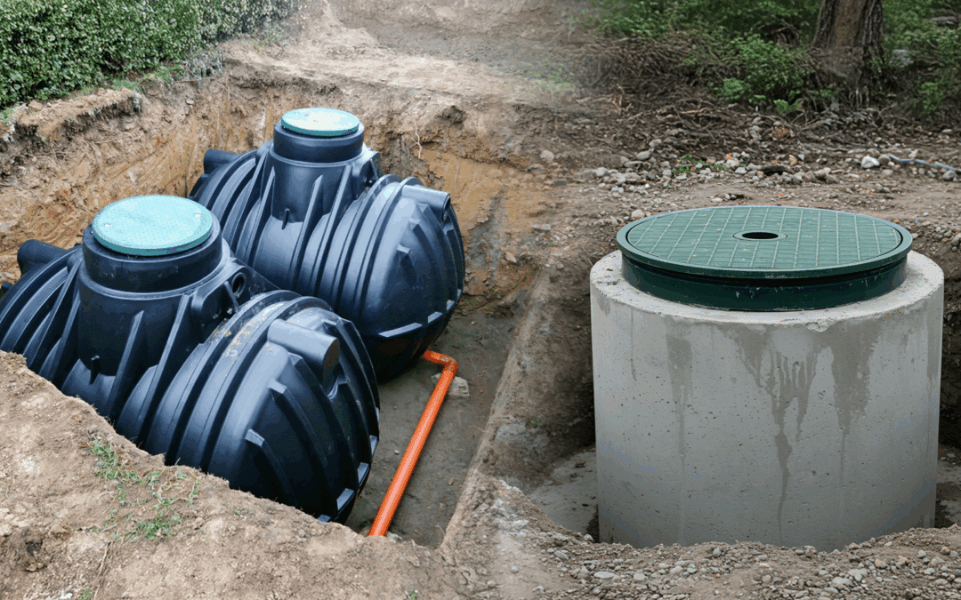Concrete vs Plastic Septic Tank (Plus Fiberglass Comparison)